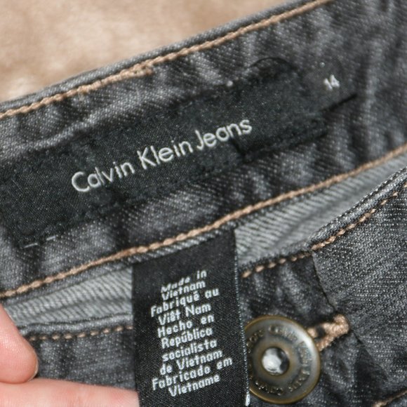 Calvin Klein Blue Jeans - Waist 35x29.5 Inseam - Length 39 - Rise 9.5 - Picture 5 of 11